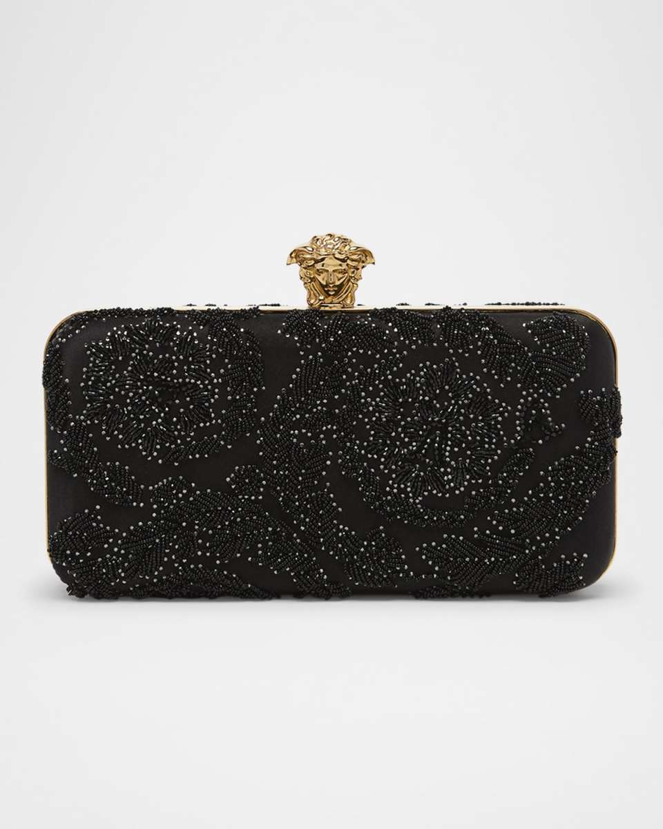 La Medusa Beaded Clutch